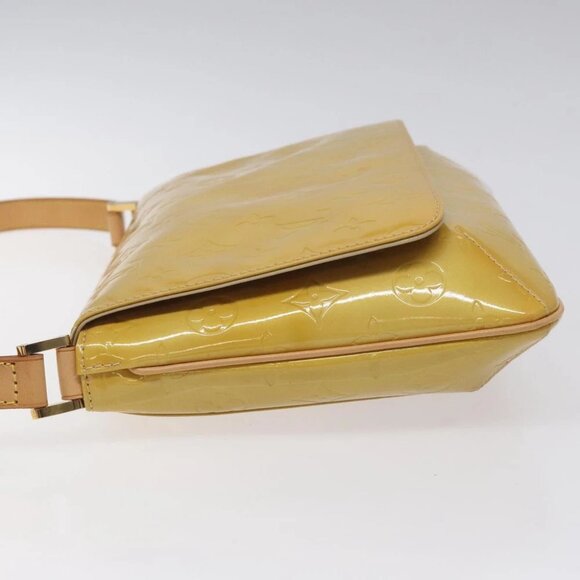 LOUIS VUITTON Monogram Vernis Thompson Street Bag Beige M91301 LV Auth th5733 - Picture 5 of 16